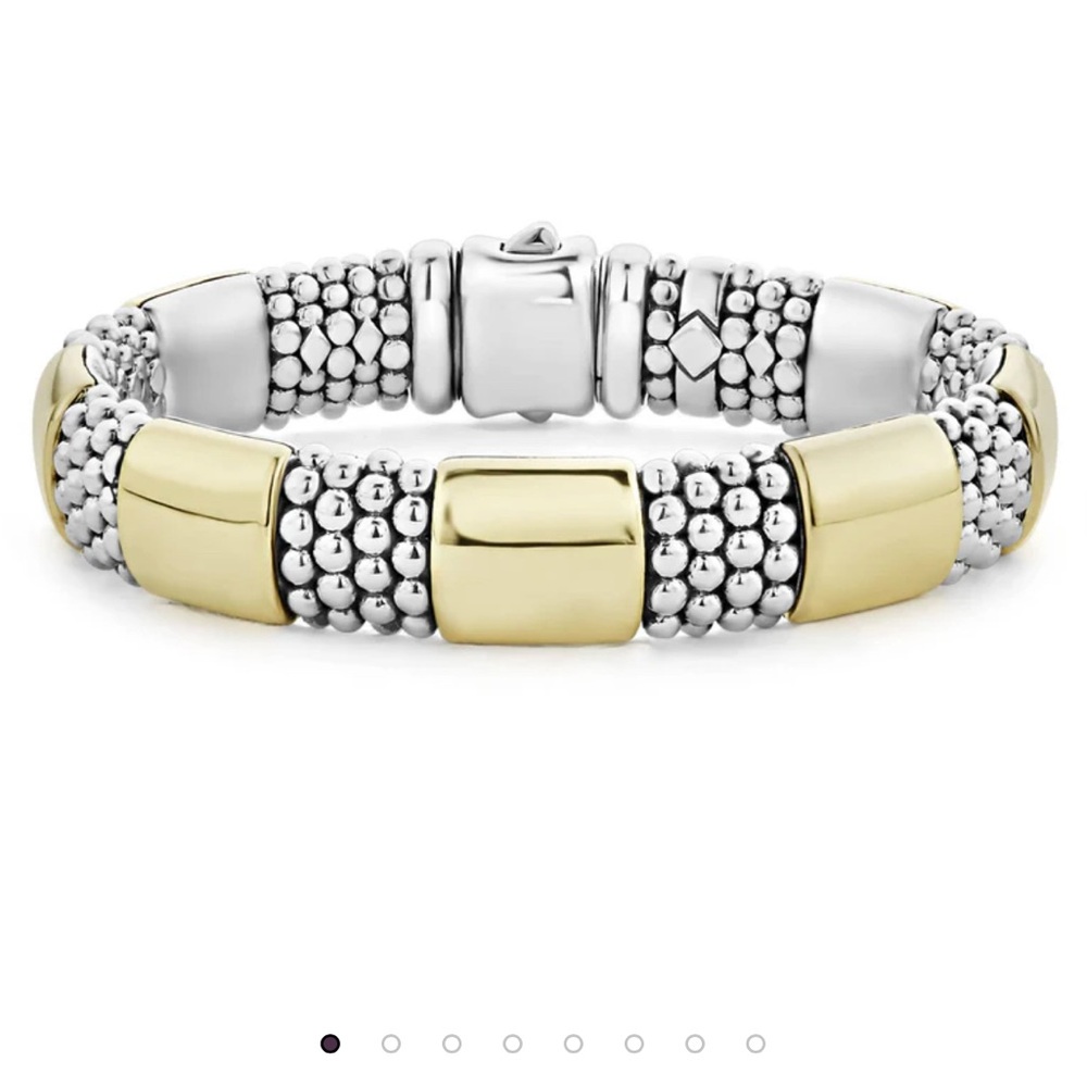 Lagos 18k gold and Steeling Silver Caviar Jewelry Collection - Picture 6 of 12